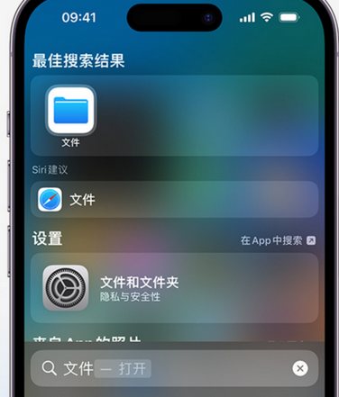 霍林郭勒apple维修中心分享iPhone文件应用中存储和找到下载文件 